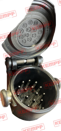 141761 Kempf Frontadapterleitung 15-pol., L=600 mm, Ermax